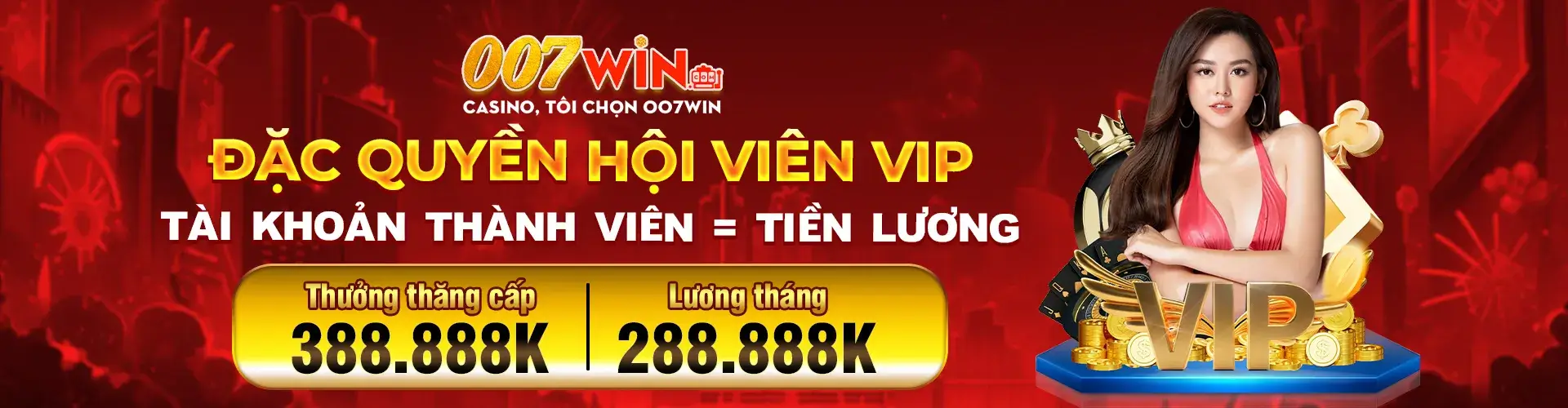 đặc quyền hội viên 007vip4